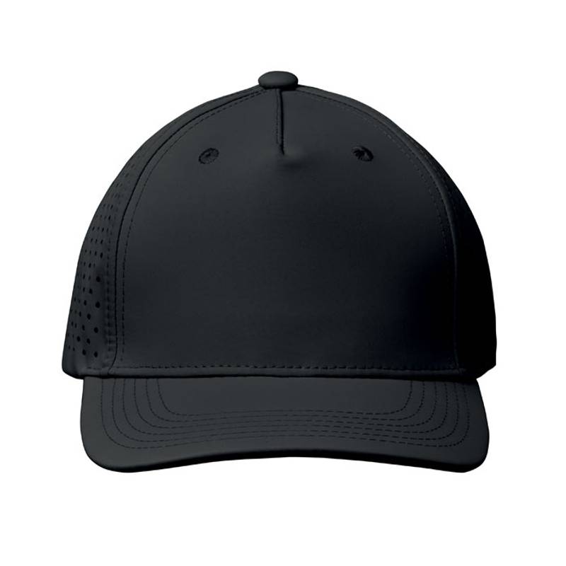 5 panelová baseballová čepice 200g, černá 5 panelová baseballová čepice 200g, černá