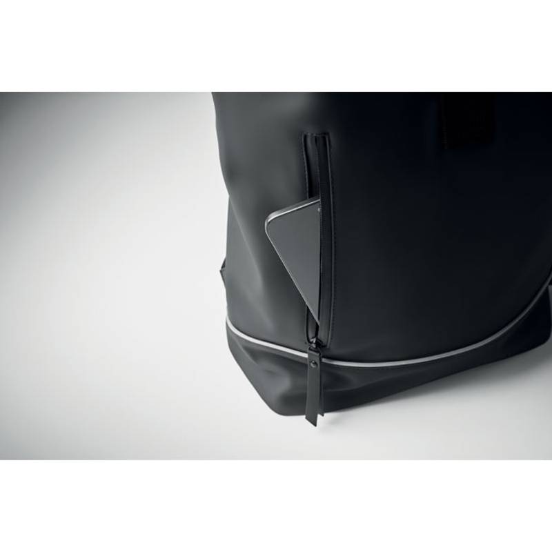 Rolovací PU batoh na notebook 1, zelená Dark Rolovací PU batoh na notebook 1, zelená Dark