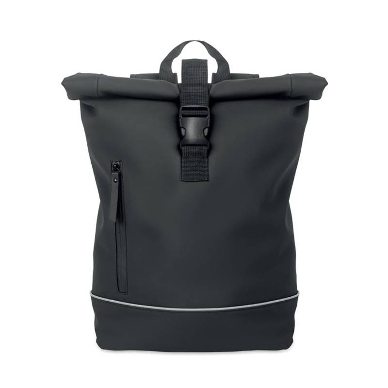 Rolovací PU batoh na notebook 1, zelená Dark Rolovací PU batoh na notebook 1, zelená Dark