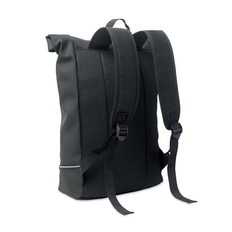 Rolovací PU batoh na notebook 1, zelená Dark Rolovací PU batoh na notebook 1, zelená Dark