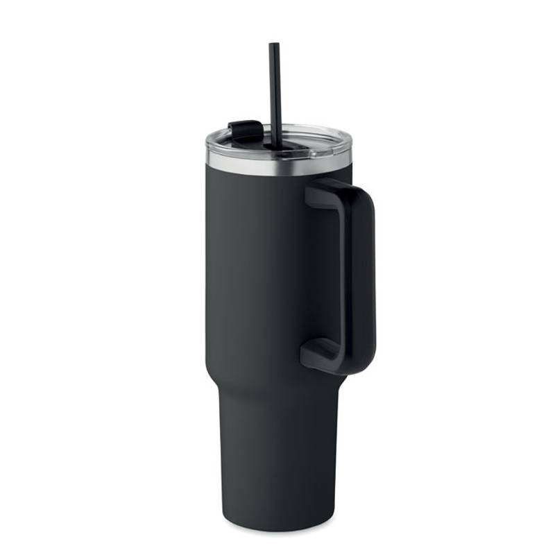 Dvojstenný tumbler 1200 ml, čierna Dvojstenný tumbler 1200 ml, čierna
