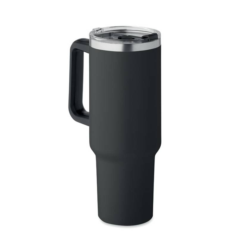 Dvojstenný tumbler 1200 ml, čierna Dvojstenný tumbler 1200 ml, čierna