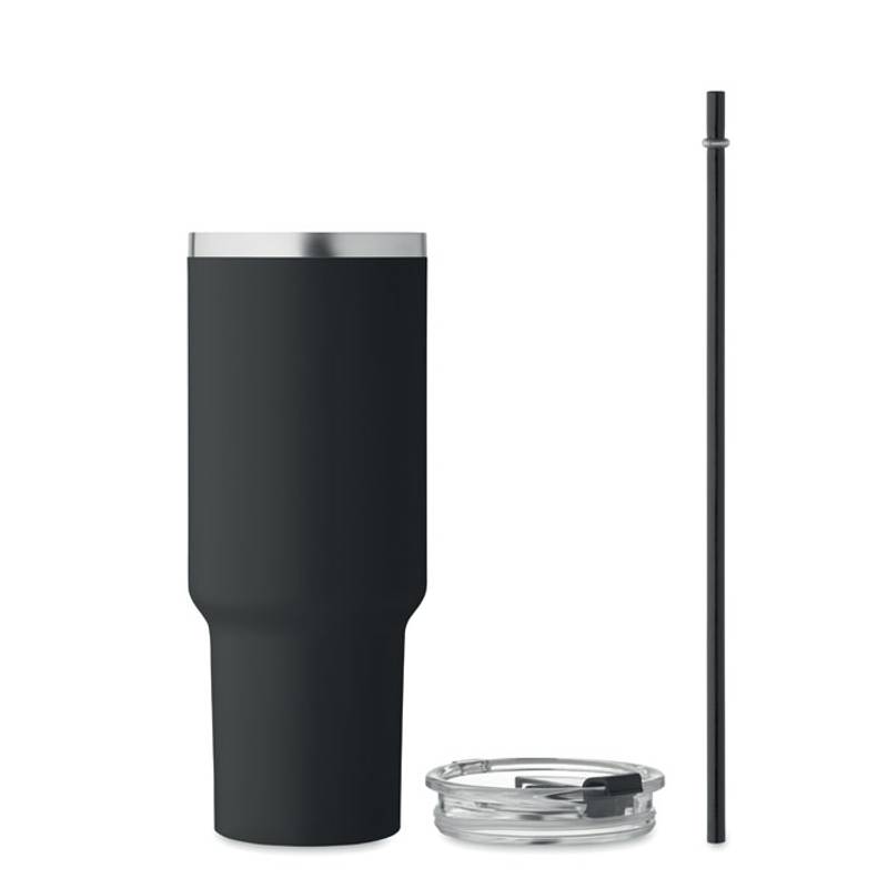 Dvojstenný tumbler 1200 ml, čierna Dvojstenný tumbler 1200 ml, čierna