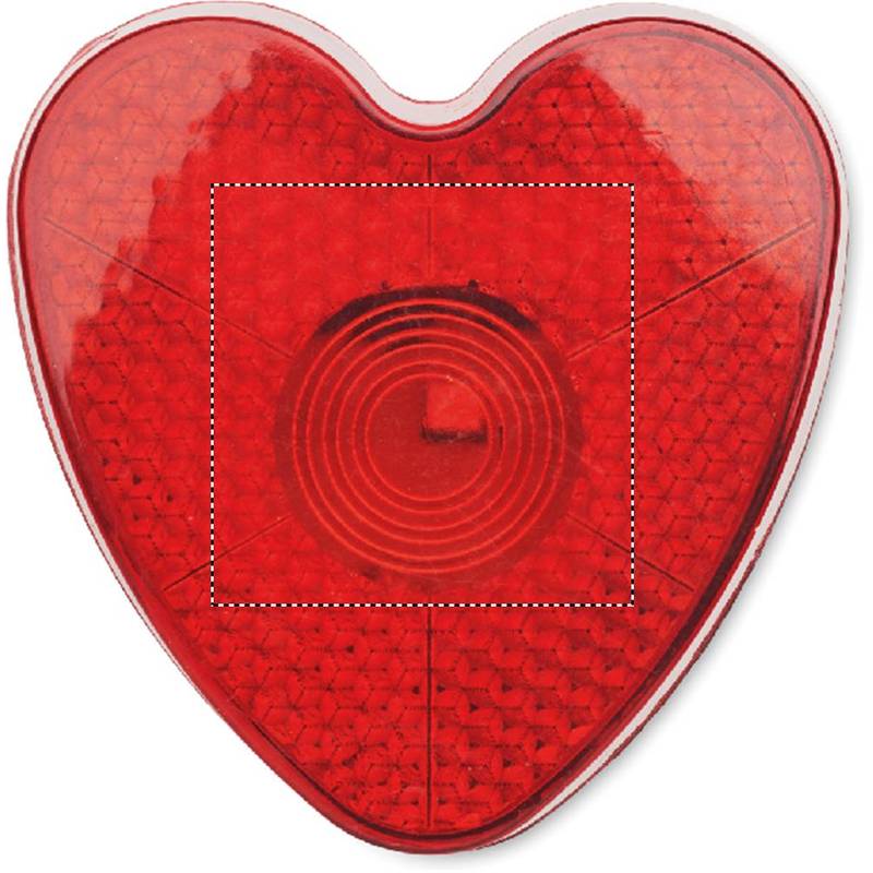 Reflektorové světlo, srdce, červená Reflektorové světlo, srdce, červená