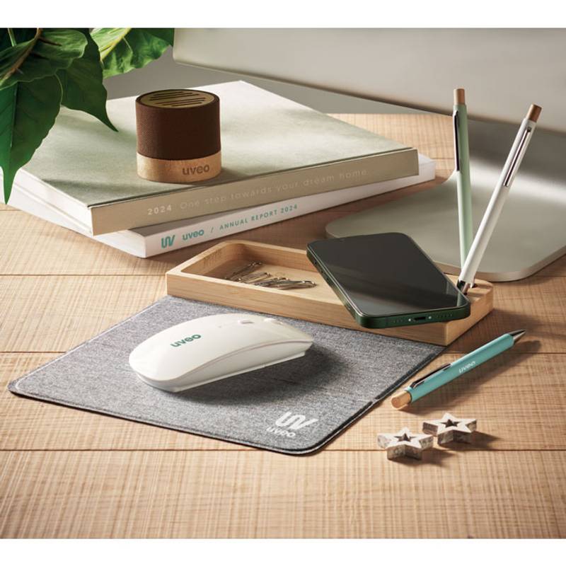 Bezdrôtová 15W nabíjačka, hnedá Bezdrôtová 15W nabíjačka, hnedá