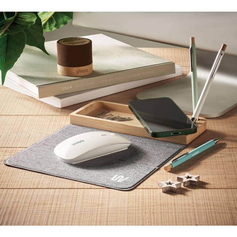 Bezdrôtová 15W nabíjačka, hnedá Bezdrôtová 15W nabíjačka, hnedá