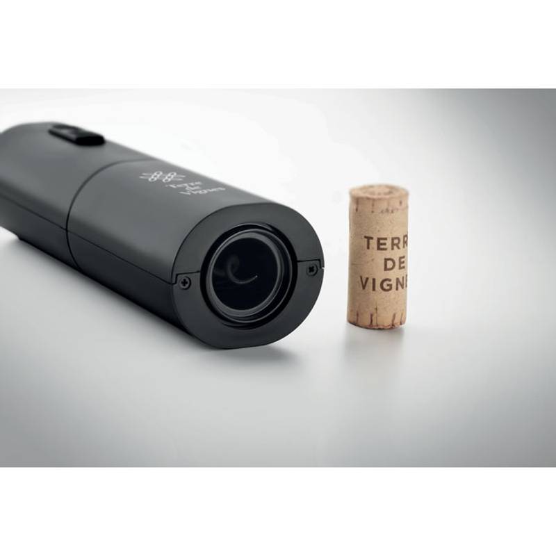 Elektrický otvírák na víno, černá Elektrický otvírák na víno, černá