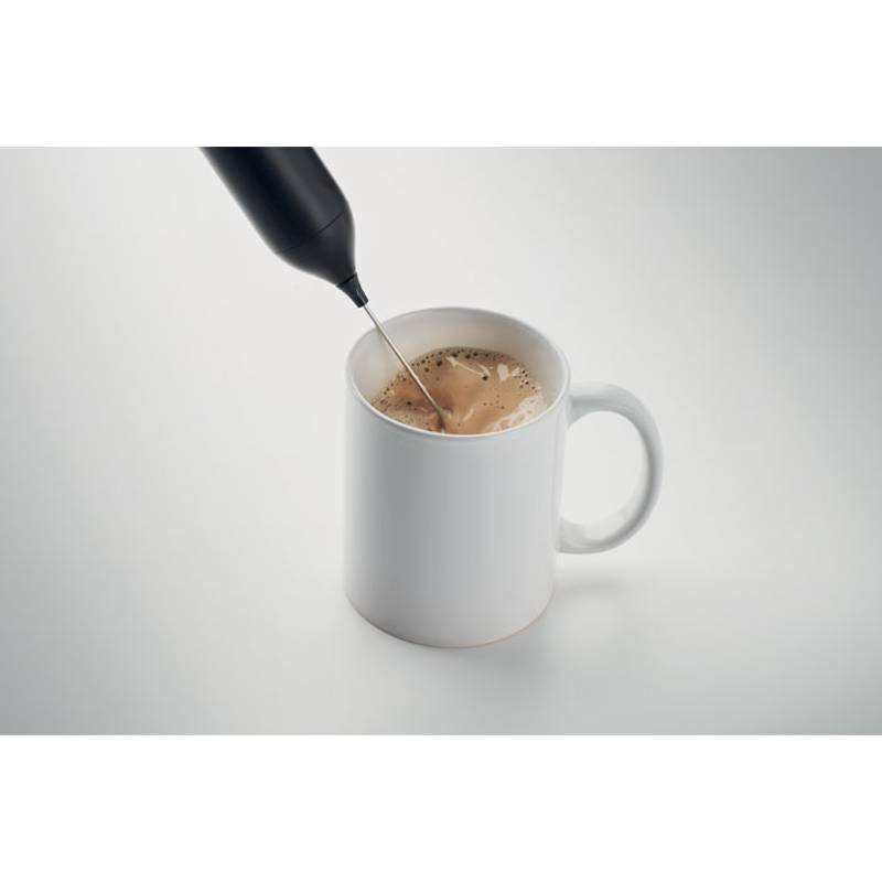 Elektrický napěňovač mléka, černá Elektrický napěňovač mléka, černá