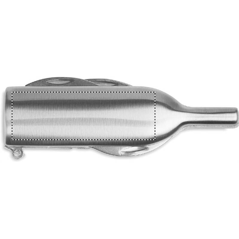 Kapesní nůž s více nástroji, šedá Matt Silver Kapesní nůž s více nástroji, šedá Matt Silver