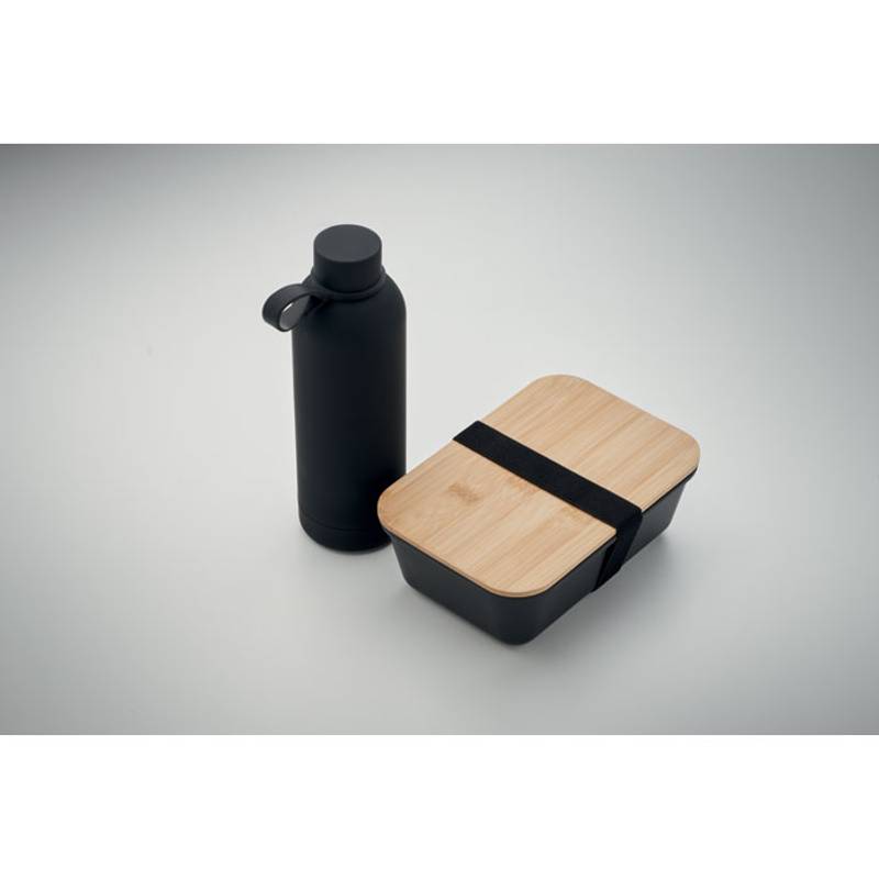 Dárková obědová sada., černá Dárková obědová sada., černá