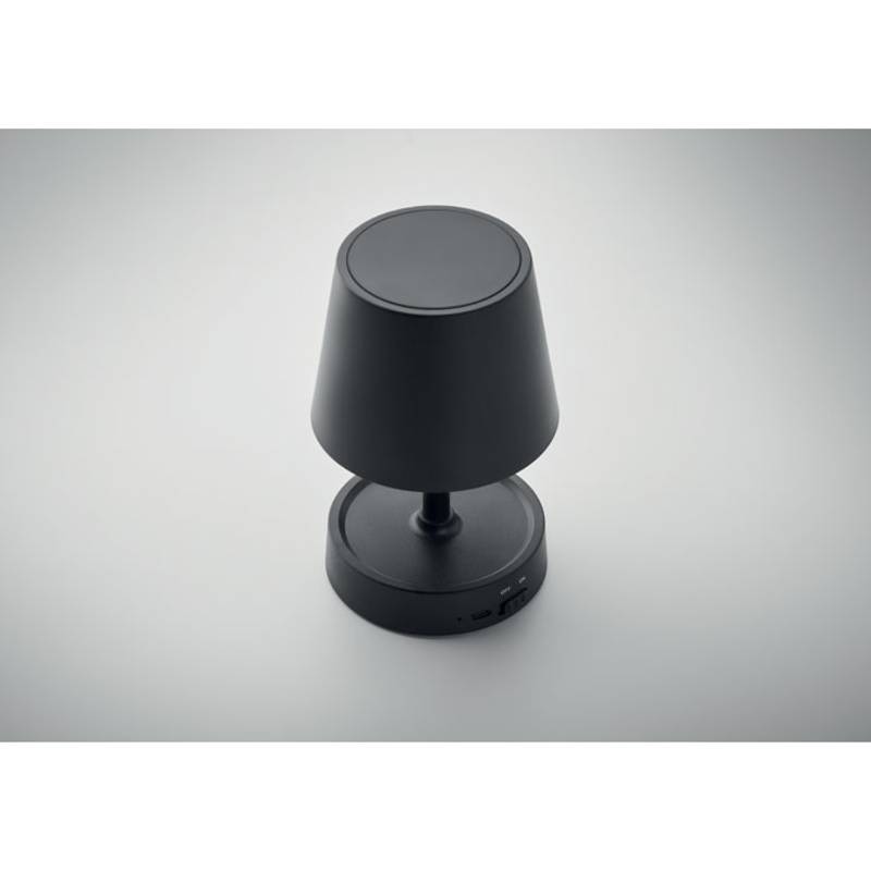 Dobíjacia stolná USB lampa, čierna Dobíjacia stolná USB lampa, čierna