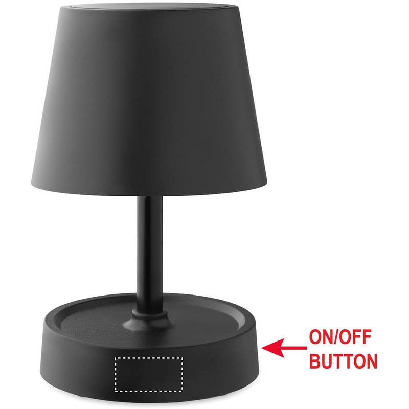 Dobíjacia stolná USB lampa, čierna Dobíjacia stolná USB lampa, čierna