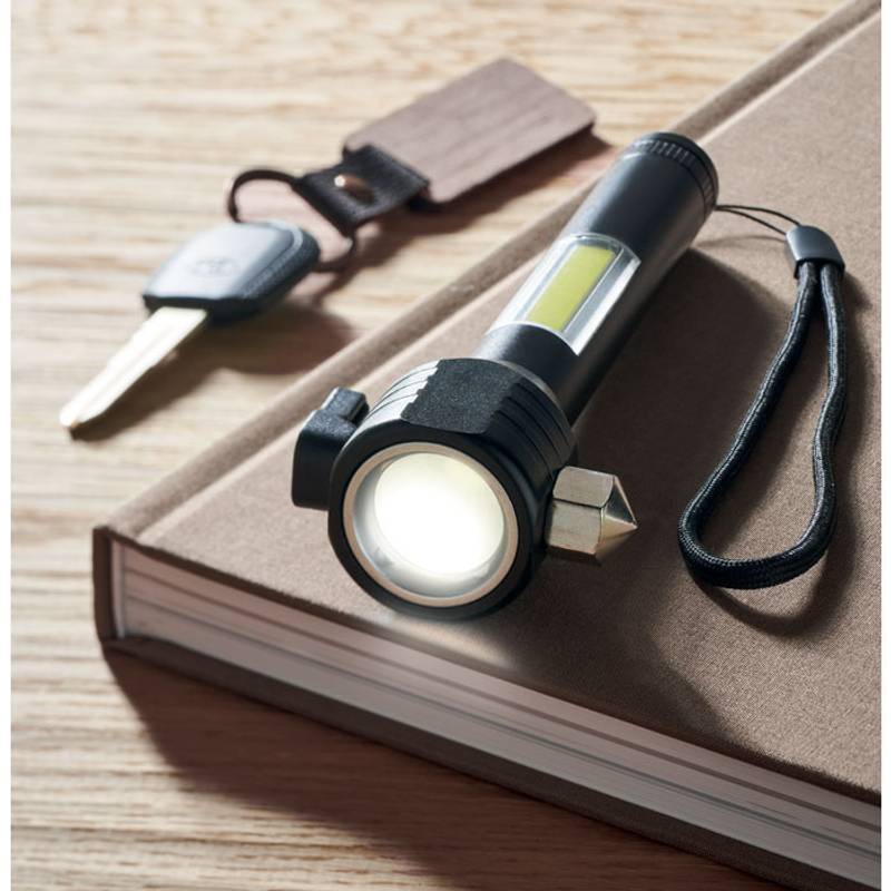 Nouzové kladívko 3v1, černá Nouzové kladívko 3v1, černá