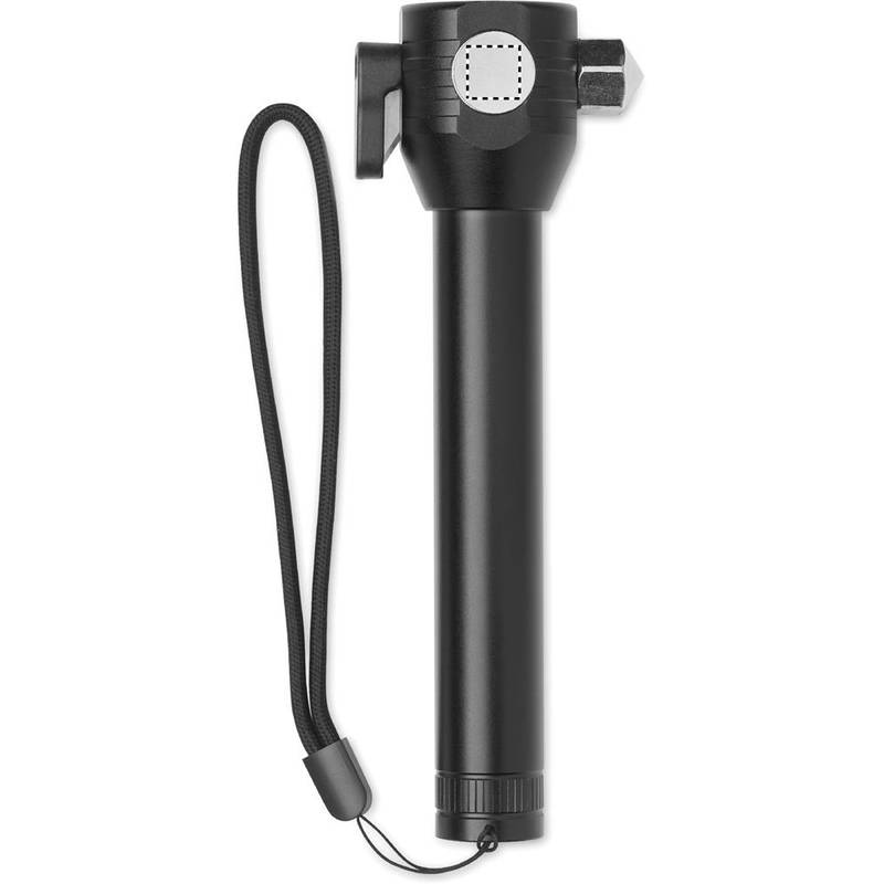 Nouzové kladívko 3v1, černá Nouzové kladívko 3v1, černá