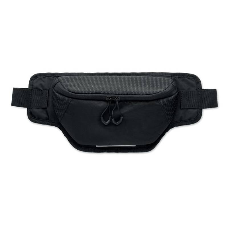 Turistická ľadvinka z nylonu, čierna Turistická ľadvinka z nylonu, čierna