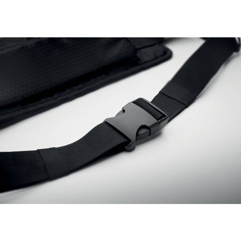 Turistická ľadvinka z nylonu, čierna Turistická ľadvinka z nylonu, čierna