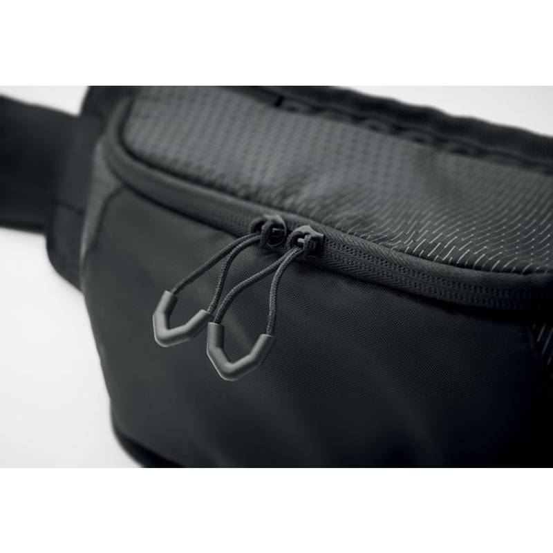 Turistická ľadvinka z nylonu, čierna Turistická ľadvinka z nylonu, čierna