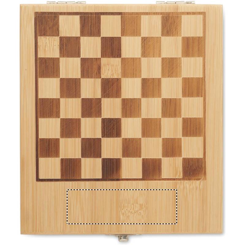 Sada na víno a šachovnice, hnědá Sada na víno a šachovnice, hnědá