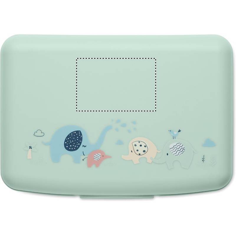 Dětský box na jídlo, zelená Mint Dětský box na jídlo, zelená Mint