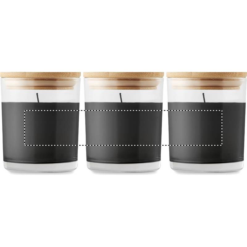 Vonná svíčka, černá Vonná svíčka, černá