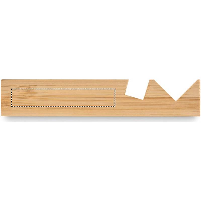 Bambusový stolní kalendář, hnědá Bambusový stolní kalendář, hnědá