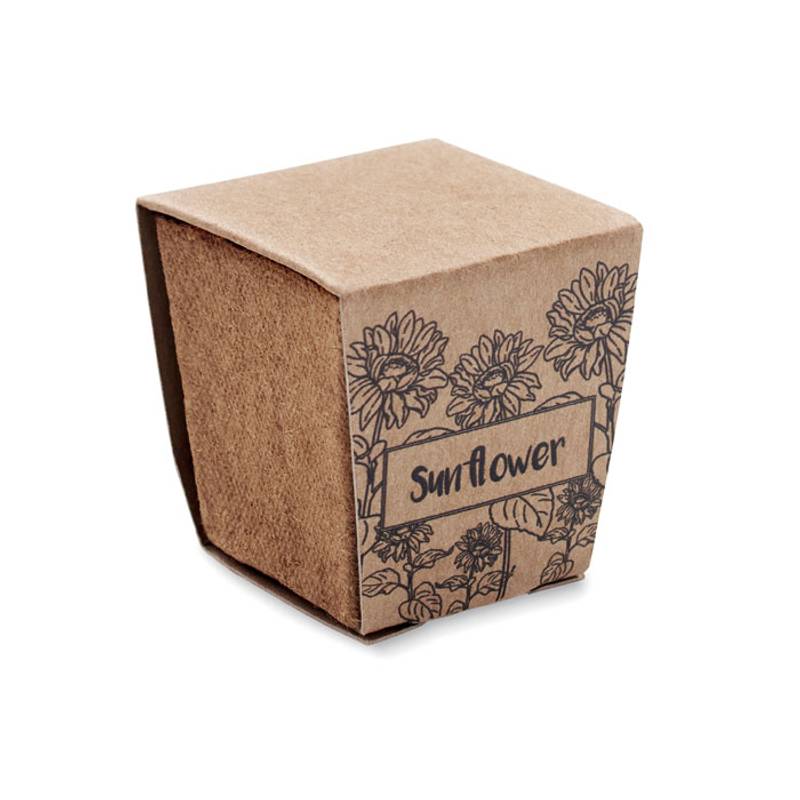 Súprava na pestovanie slnečnice, hnedá béžová Súprava na pestovanie slnečnice, hnedá béžová