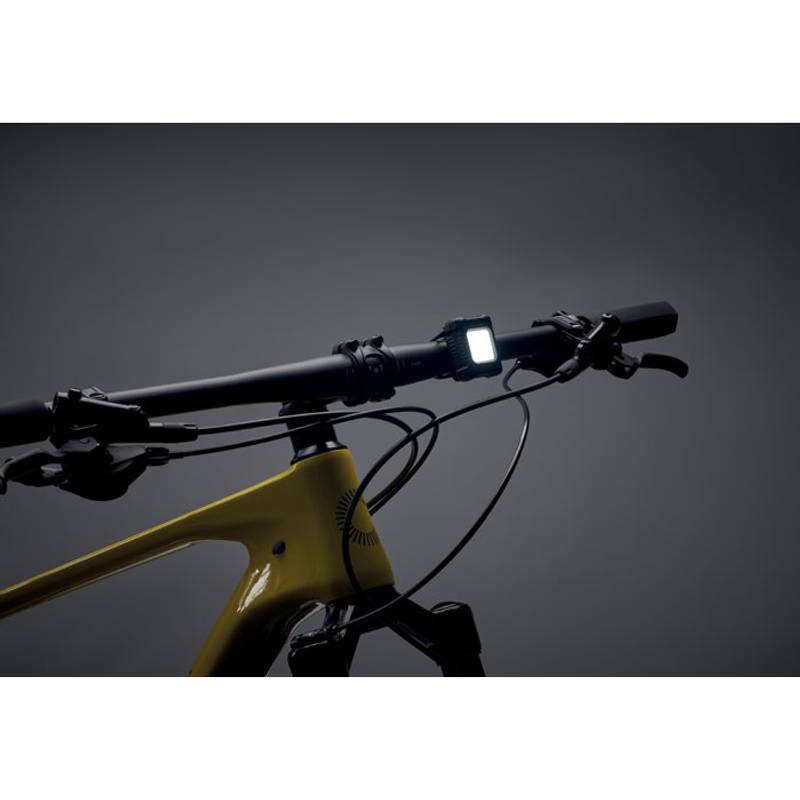 Sada dobíjecích světel na kolo, černá Sada dobíjecích světel na kolo, černá