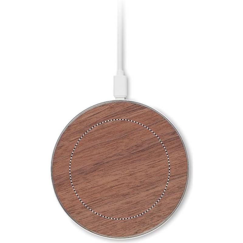 Bezdrátová nabíječka 15W, hnědá Bezdrátová nabíječka 15W, hnědá