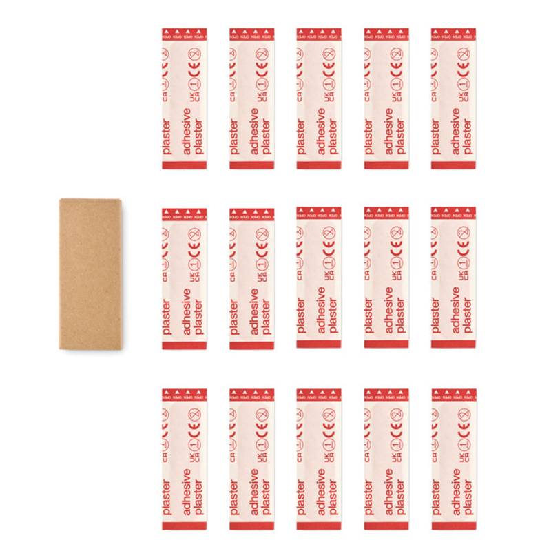 Náplasti 15 ks, hnědá béžová Náplasti 15 ks, hnědá béžová