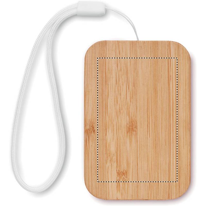 15W bezdrátová nabíječka z bambusu, hnědá 15W bezdrátová nabíječka z bambusu, hnědá