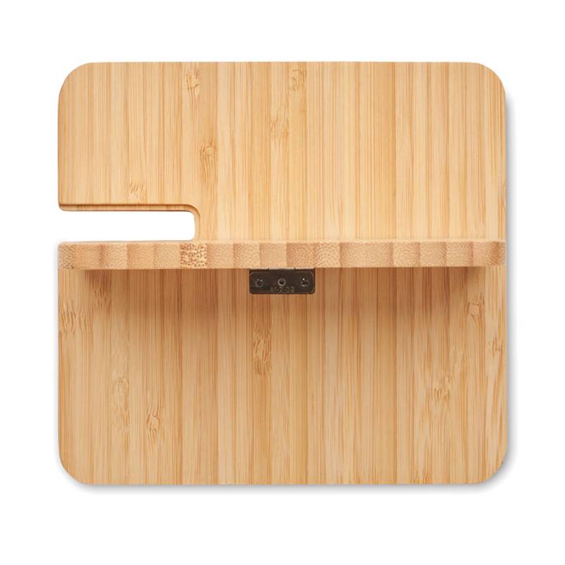 15W bezdrôtová nabíjačka 3v1, hnedá 15W bezdrôtová nabíjačka 3v1, hnedá