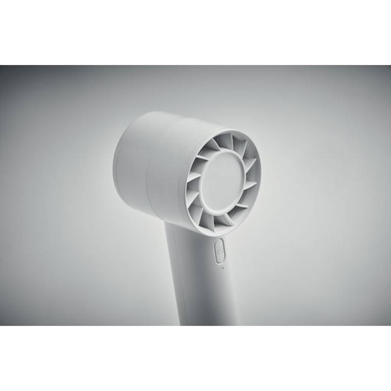 Malý prenosný ventilátor 2000 mAh, biela Malý prenosný ventilátor 2000 mAh, biela