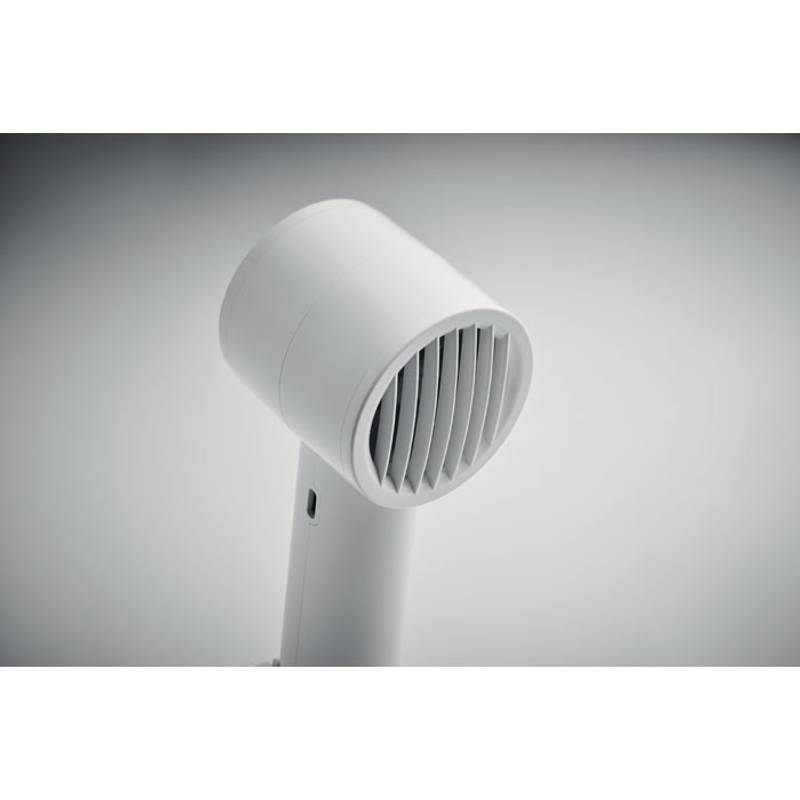 Malý prenosný ventilátor 2000 mAh, biela Malý prenosný ventilátor 2000 mAh, biela