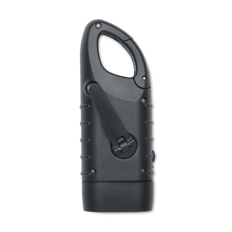 Solární svítilna s dynamem, černá Solární svítilna s dynamem, černá