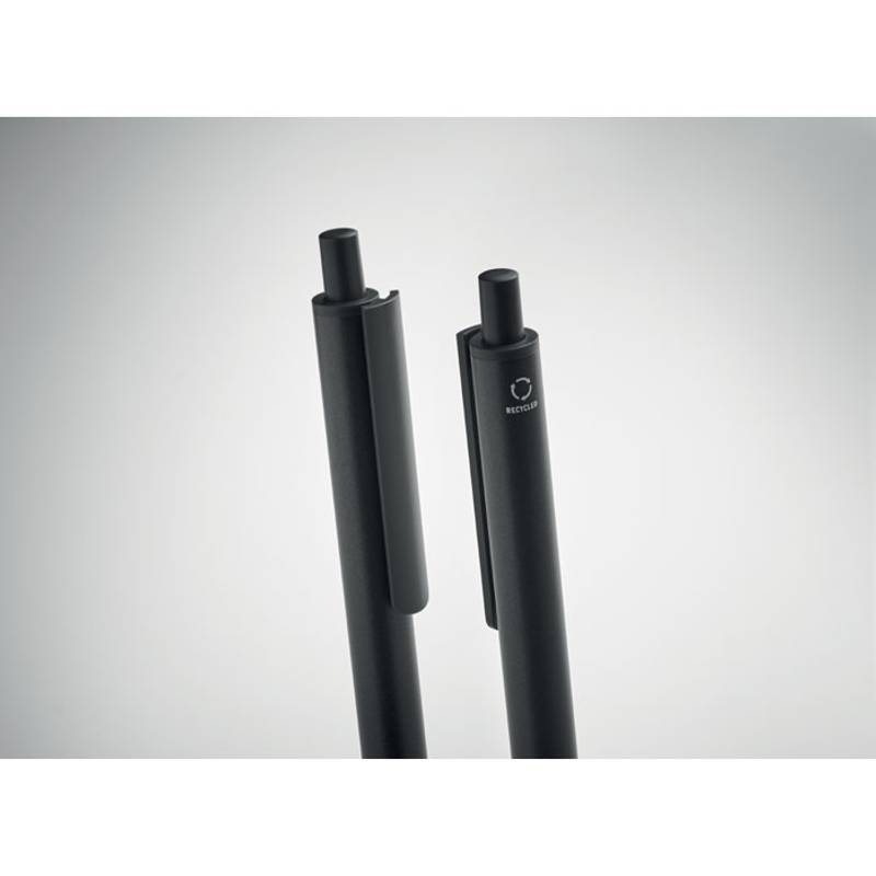 Sada propisek z recyklovaného hlin, černá Sada propisek z recyklovaného hlin, černá