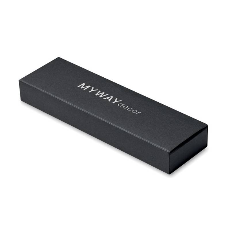 Sada propisek z recyklovaného hlin, černá Sada propisek z recyklovaného hlin, černá