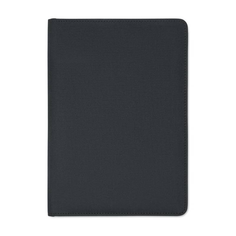 Portfolio A5 z 300D RPET, černá Portfolio A5 z 300D RPET, černá
