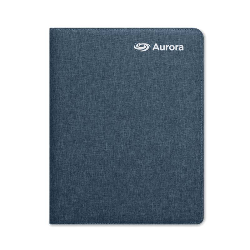 Desky A4 ze 300D RPET, modrá Desky A4 ze 300D RPET, modrá