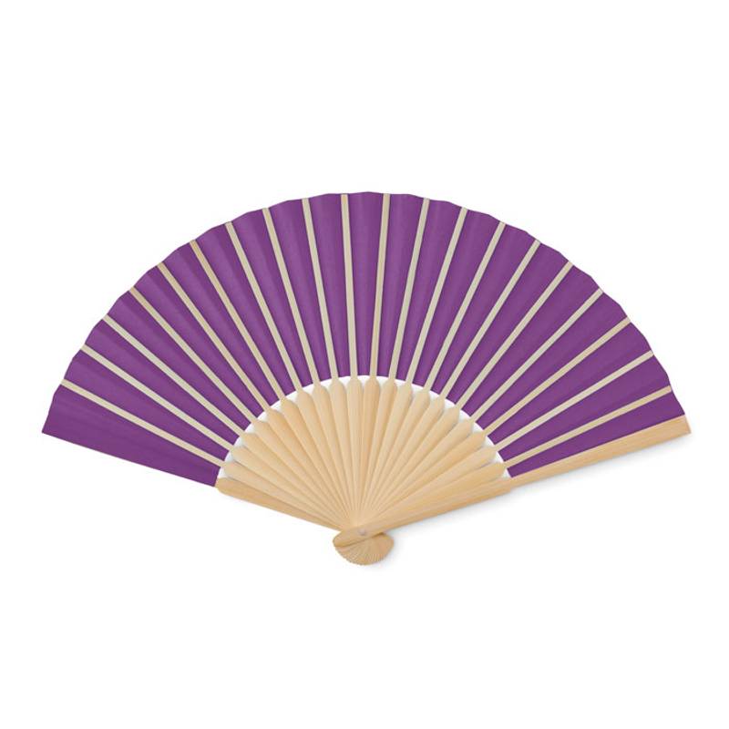 Vějíř z bambusu, fialová Vějíř z bambusu, fialová