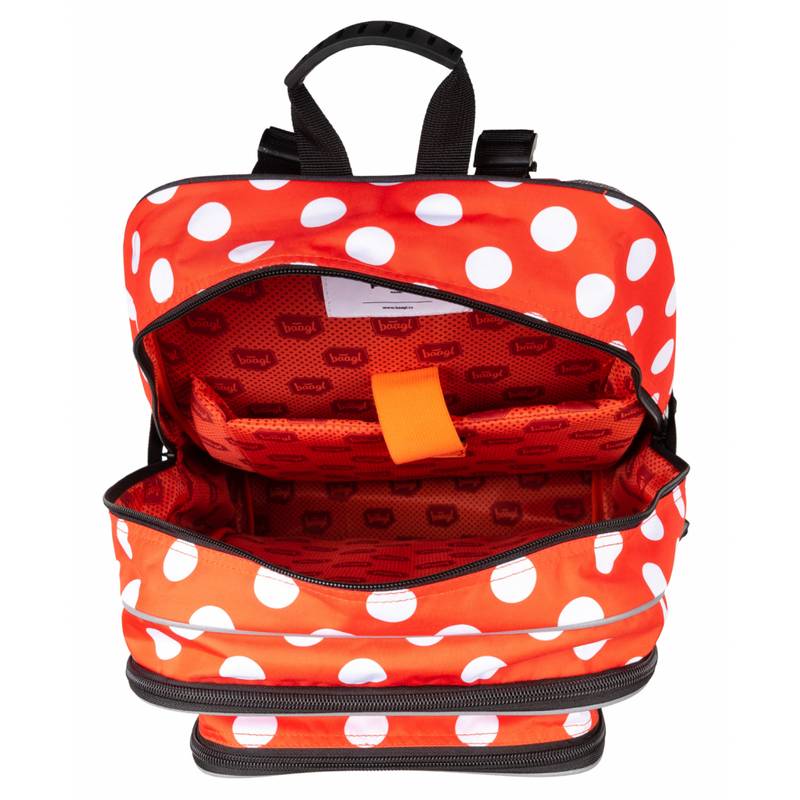 BAAGL Školní batoh Cubic Tečky BAAGL Školní batoh Cubic Tečky