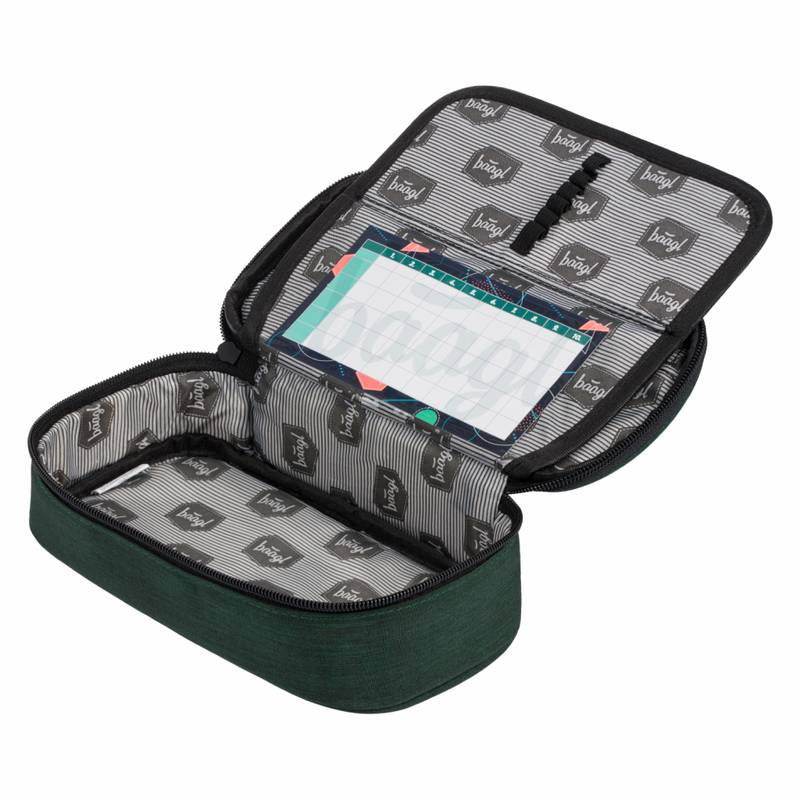 BAAGL - Penál etui Logo vínový BAAGL - Penál etui Logo vínový