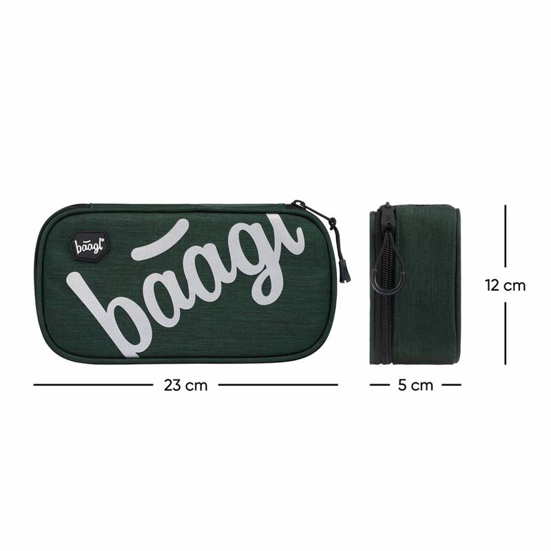 BAAGL - Penál etui Logo vínový BAAGL - Penál etui Logo vínový