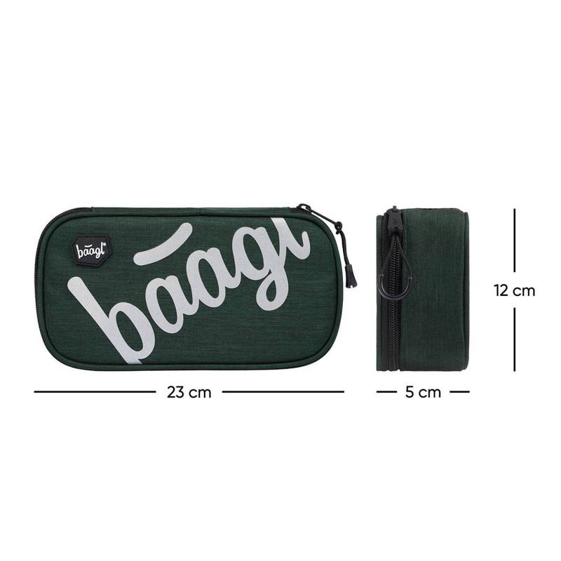 BAAGL - Penál etui Logo vínový BAAGL - Penál etui Logo vínový