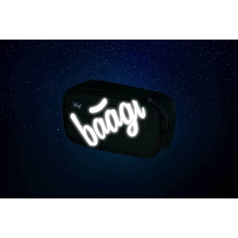 BAAGL - Penál etui Logo vínový BAAGL - Penál etui Logo vínový