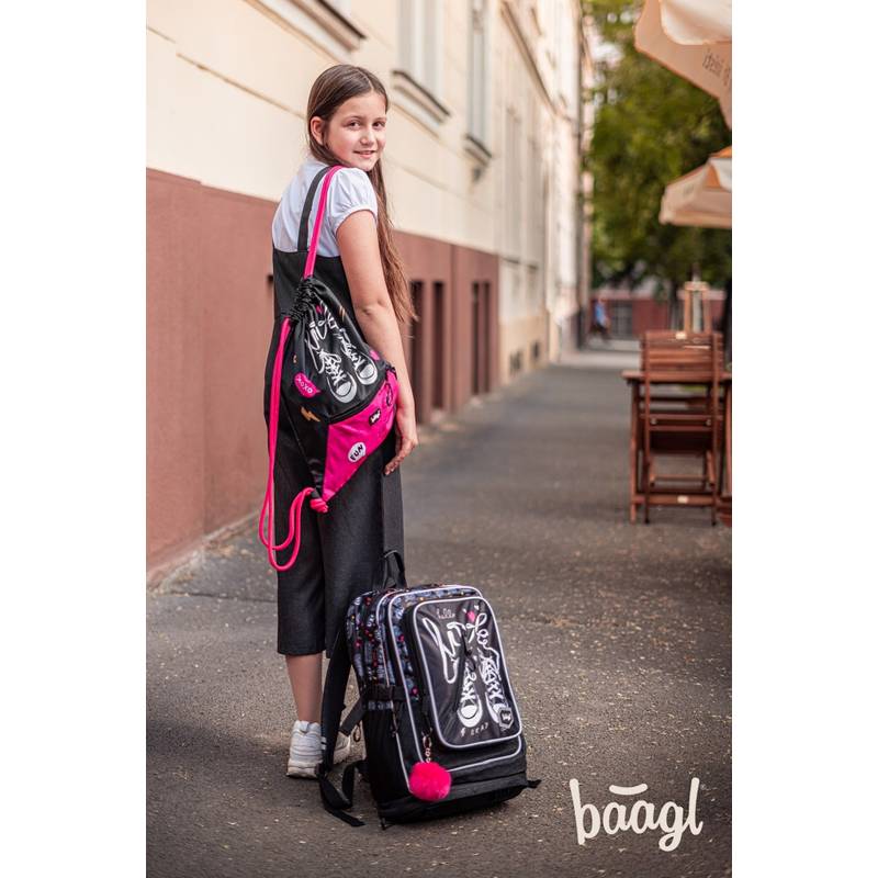 BAAGL SET 3 Tenisky: batoh, penál a sáček BAAGL SET 3 Tenisky: batoh, penál a sáček