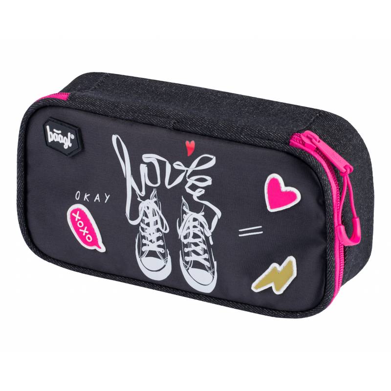 BAAGL SET 3 Tenisky: batoh, penál a sáček BAAGL SET 3 Tenisky: batoh, penál a sáček