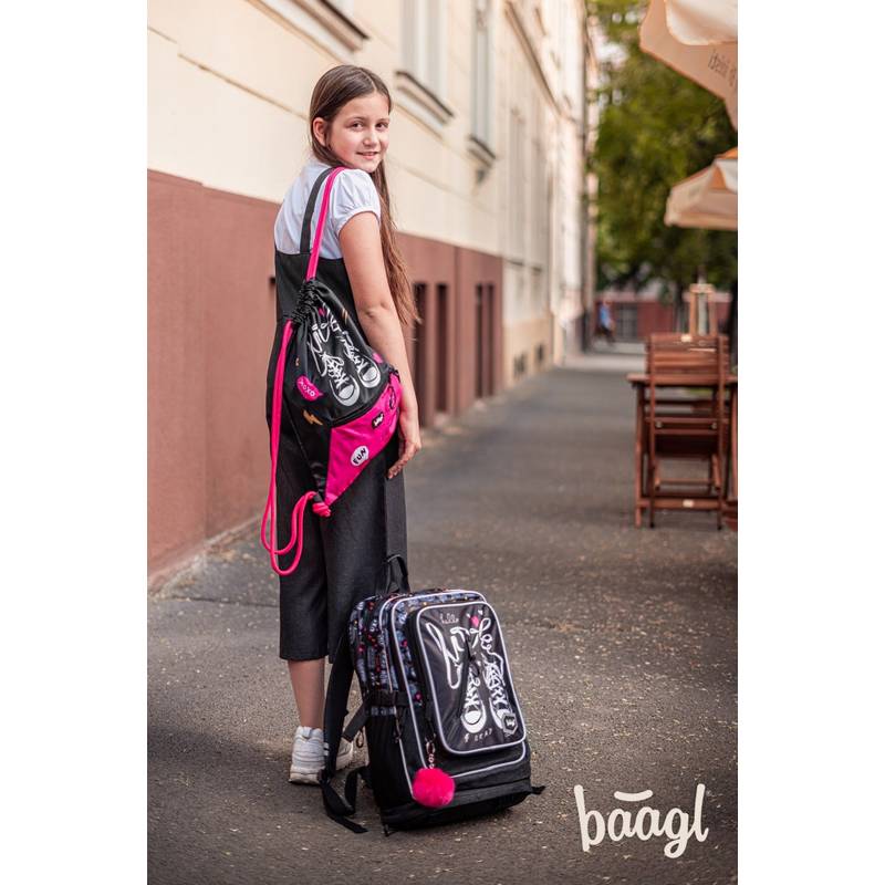 BAAGL SET 3 Tenisky: batoh, penál a sáček BAAGL SET 3 Tenisky: batoh, penál a sáček