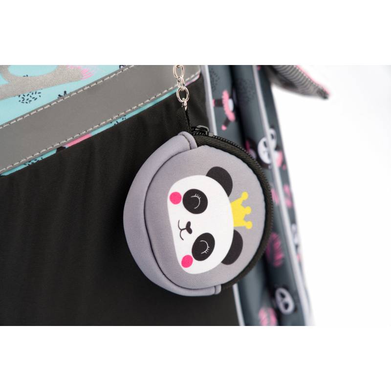 BAAGL SET 5 Zippy Panda: aktovka, penál, sáček, desky, box BAAGL SET 5 Zippy Panda: aktovka, penál, sáček, desky, box