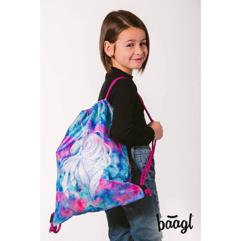 BAAGL SET 3 Shelly Jednorožec: aktovka, penál a sáček BAAGL SET 3 Shelly Jednorožec: aktovka, penál a sáček