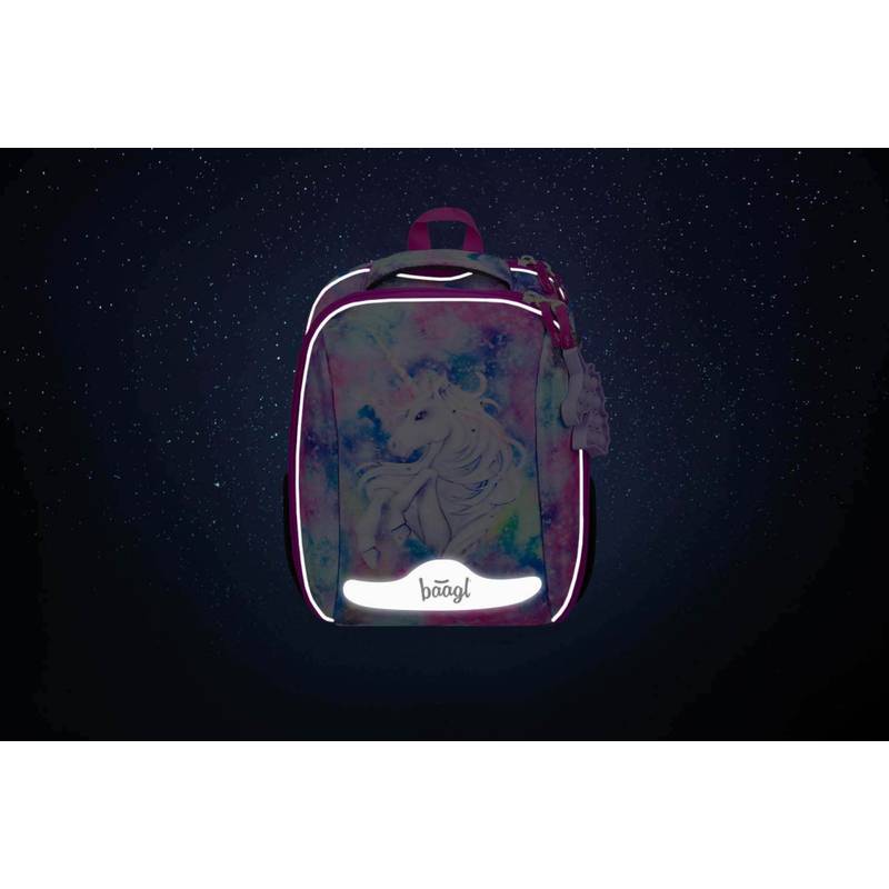 BAAGL SET 5 Shelly Jednorožec: aktovka, penál, sáček, desky, box BAAGL SET 5 Shelly Jednorožec: aktovka, penál, sáček, desky, box